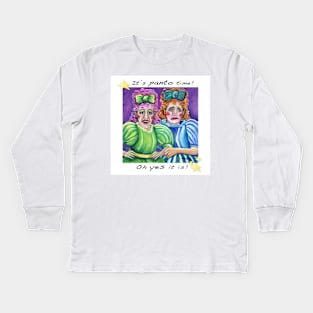 It's panto time! Oh yes it is! Kids Long Sleeve T-Shirt